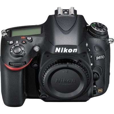 Nikon D610 DSLR Camera Body + AF-S 24-120mm f/4G ED VR Zoom Lens