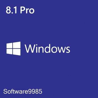 WINDOWS 8.1 PRO 32/64 BIT GENUINE LICENSE KEY PRODUCT CODE SCRAP PC