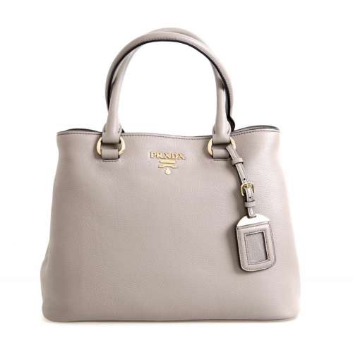 AUTHENTIC LUXURY PRADA SHOULDER BAG HANDBAG 1BA058 GREY NEW