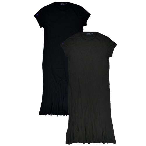 Polo Ralph Lauren Maxi Dress Womens Jersey Pony Logo Cotton Casual Summer New Black Friday Online Sales